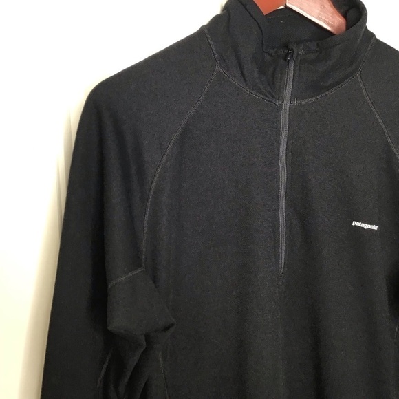 Patagonia Capilene Pullover in Black. - Picture 3 of 11
